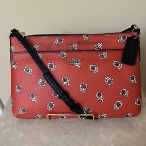 Coach Sienna Rose Floral Crossbody
